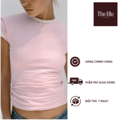 Áo Thun Babytee Croptop Ôm Body Tay Ngắn - The Blu Store