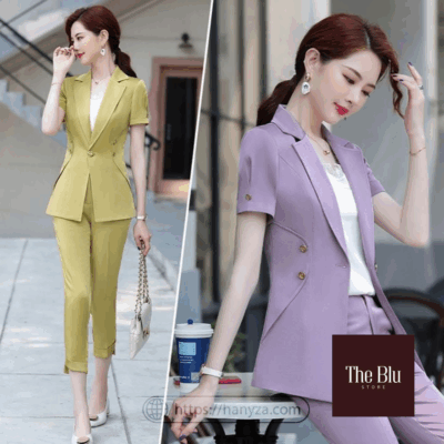 Set áo vest công sở