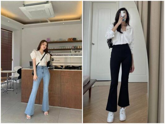 Vì Sao Quần Jean Ống Loe Trở Lại Thành Trend? 4 quần jean ống loe phối đồ cực dễ